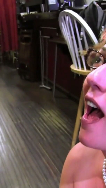 Hot lesbian old young sex in a fetish sex shop | Clip 3