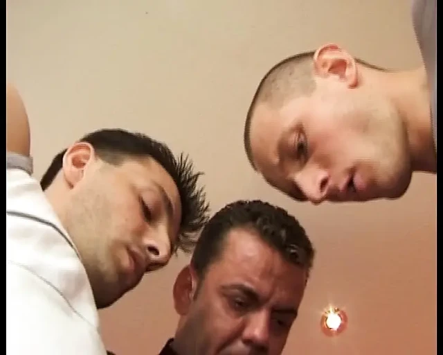Marvelous German babe fucked in hot gangbang action