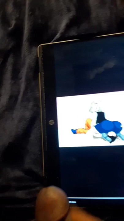 Men cumming to Android 18's farts
