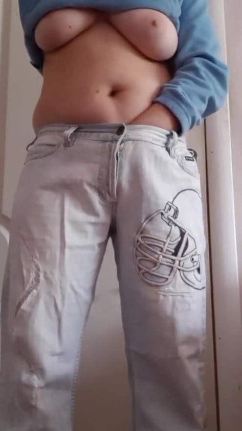 Milf teacher secretly jerks off clit at university | Clip 1