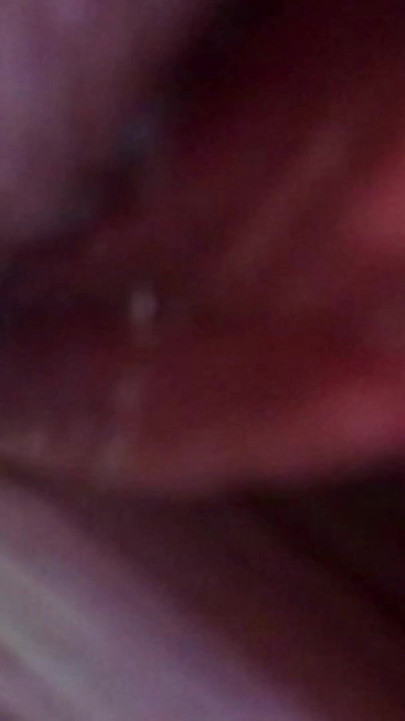 Licked out wife's fucked up cunt before cumming inside. Extreme close-up. | Clip 1