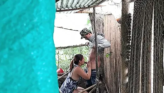 Neighbors having sex