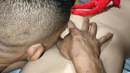 Ich bläst meiner stiefschwester die engen vaginalen lippen und sie fickt mich in Tamil indien von x video