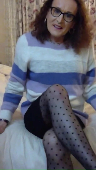 Jaw-dropping moment from "Naughty Wife in Spotty Stockings"