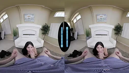 LETHAL HARDCORE VR - Busty ALEXA CHAINS Worships Your Cock in VR