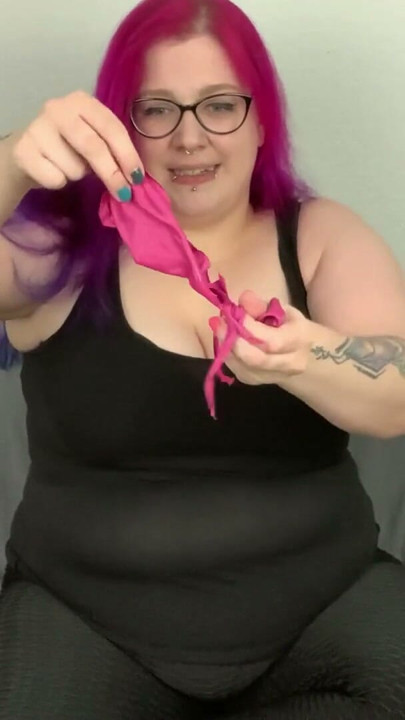 Tysk gothic-bbw abby strange, looner-fetish: pust til at sprænge | Klip 2