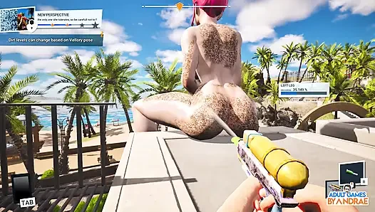 Dev waifu yıkama simülatörü oyun bölüm 2 - Vellory'nin şimdiye kadarki en büyük temizlik mücadelesi