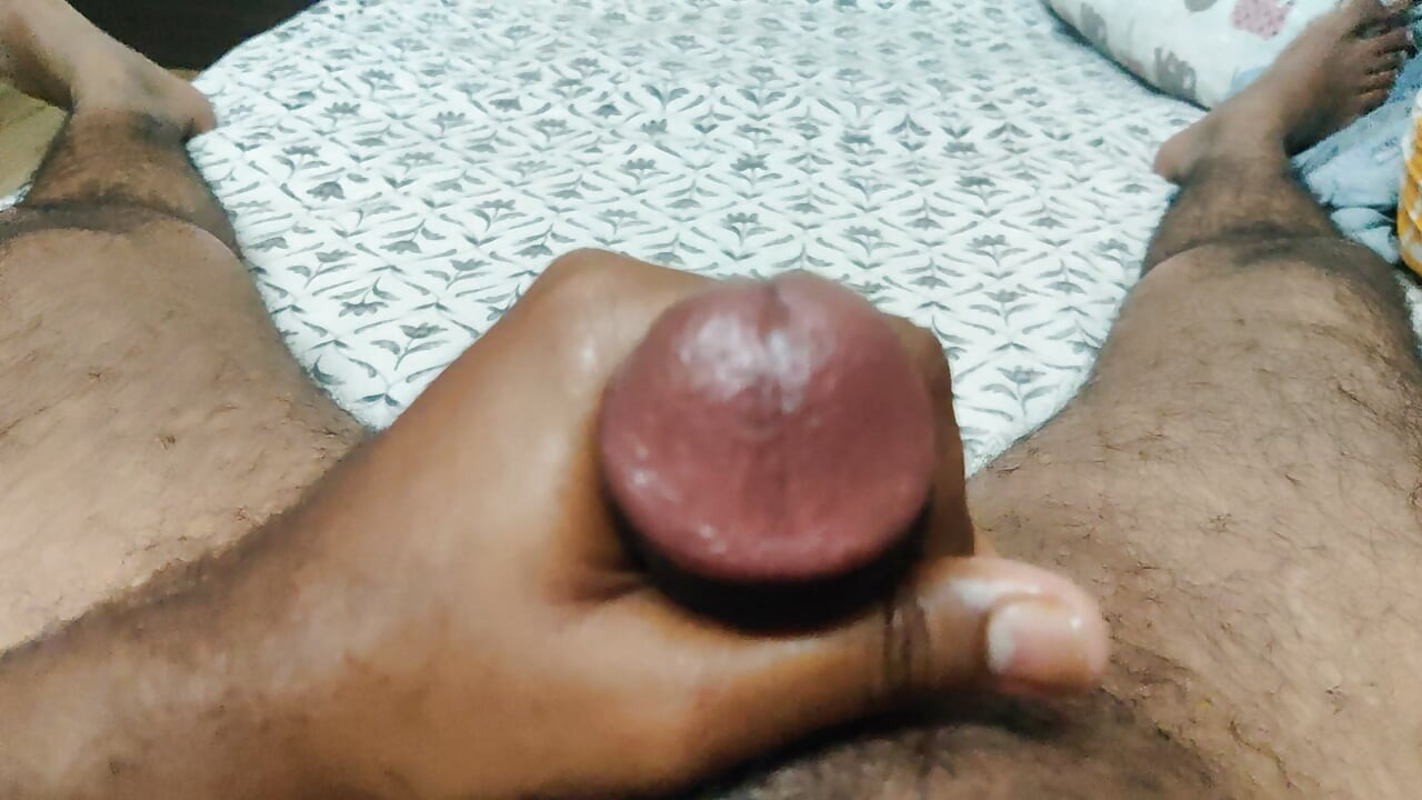 Oil massage solo jerking off