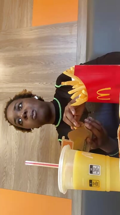 Public McDonald's Mukbang