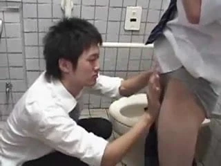 Asian Boys Swallow