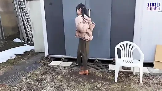 Bare Nip Stroll Where Crowded Eyes Spark a Hot, Tight Peak on Her Perky Tips Phase.3