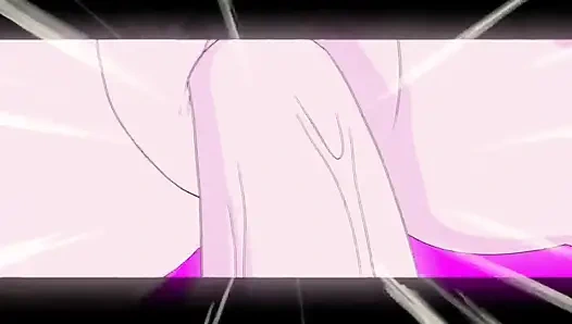 Hinata şişman bir yarağı sıvazlıyor ve amını parçalıyor