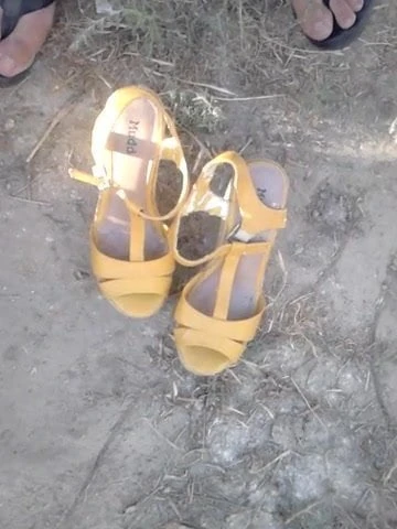 yellow  cork wedges of my friend