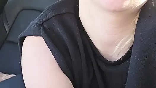 Dildo Und Squirt Auf Einer Baustelle