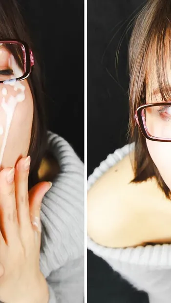 Do You Want to Finish on My Face? Momo Momoi Charm and Cumshot