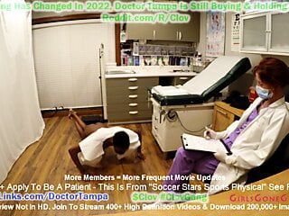 Ebony Soccer Star Jewel Must Get A Humiliating Sports Physical Completed By Doctor Stacy Shepard At GirlsGoneGyno com!!!