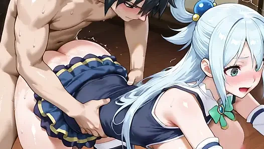 Gray (FT) x Aqua (Konosuba)
