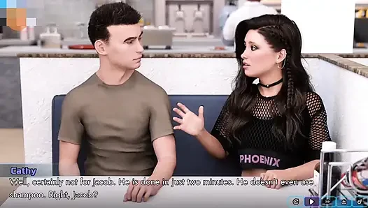 Cara memperbaiki masa depan #3 - Octavia memberi liu Yang tugas untuk melakukan .... Jackson nyepong kontol cathy diam-diam di kamar mandi