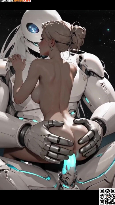 Sensual Love Between a Woman and a Robot in the Depths of Space | Clip 1