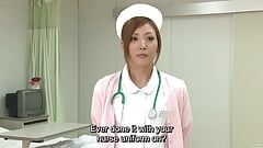 Une infirmière japonaise découvre son amour du sexe et des patients