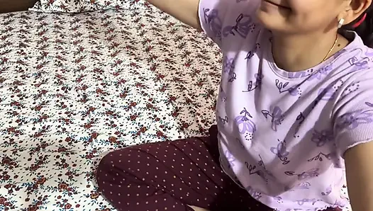 Hot Indian Housewife Close up Sex in Bed