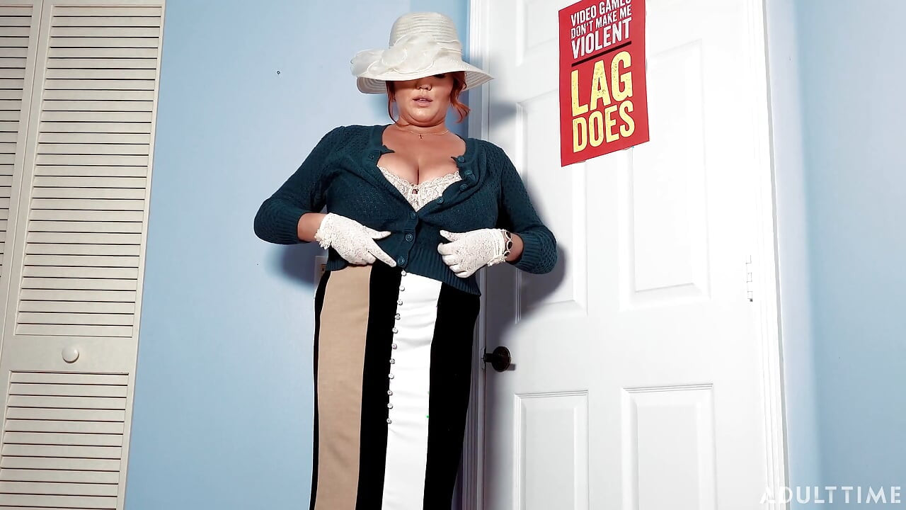 Adult Time - hướng dẫn joi từ nhà thờ vú to của bạn đi mẹ kế Annabelle Rogers