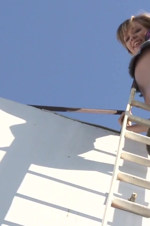 Slim bodied teen gets adventurous and fucks outdoors