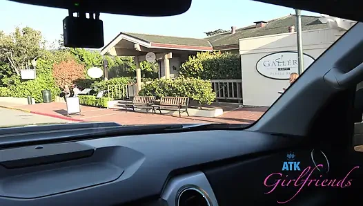 Imani Valor в океанском походе, дрочка ногами, минет, сперма в рот