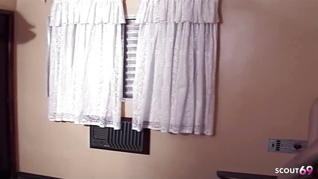 Skinny Latina Tranny Gets Her First Anal Fuck From Her Step Brother