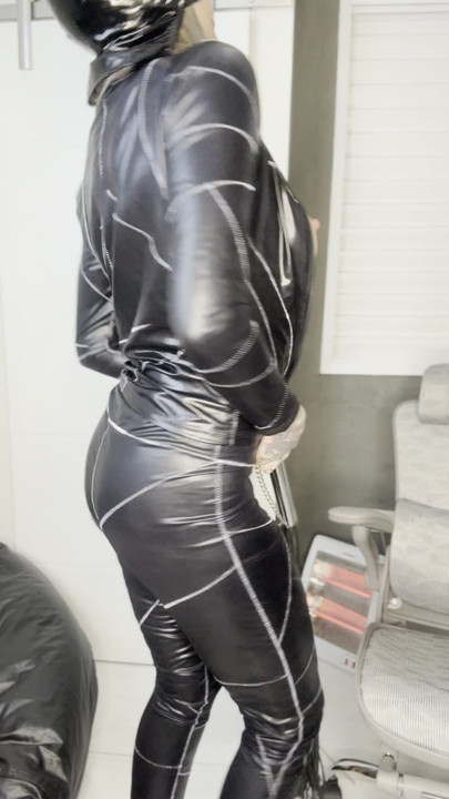 Leather, lace, and less.. 😏