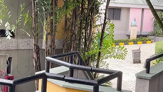 Latina Horny Ass Fucks Dick Gardener and Ends up Full of Milk