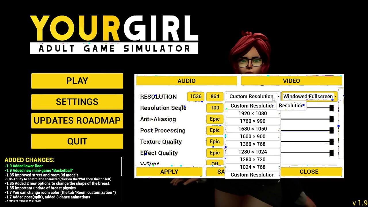 Your Girl Adult Game Simulator Sex Game Play [full] Adult Game [18+] Nude Game