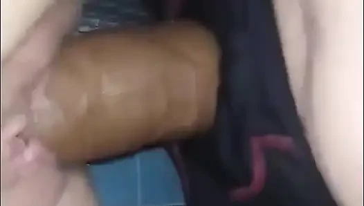 Dicke PAWG wird mit fettem schwanz gefüllt