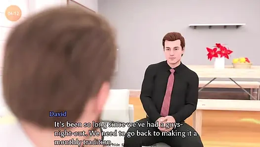 Идеальный брак No8 Крис и Энн болтают в постели.