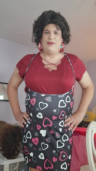 Lingerie show for Daddy and friends story!