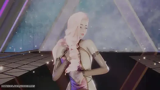 Mmd Minnie - Cherry Sky - Seraphine Sexy Striptease