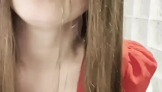 Solo in the Bathroom I Play with My Toy