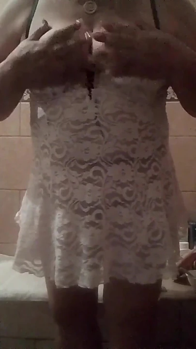Iconic moment from "Mature stepmother accidentally sends a hot video to her"