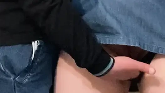 Old Stranger's Hand In My Sexy Pussy