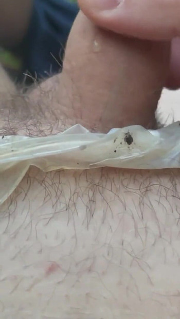 Unforgettable moment from "I found an old condom"