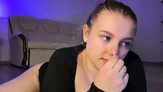 Jucielussie vibrating with lush in pussy