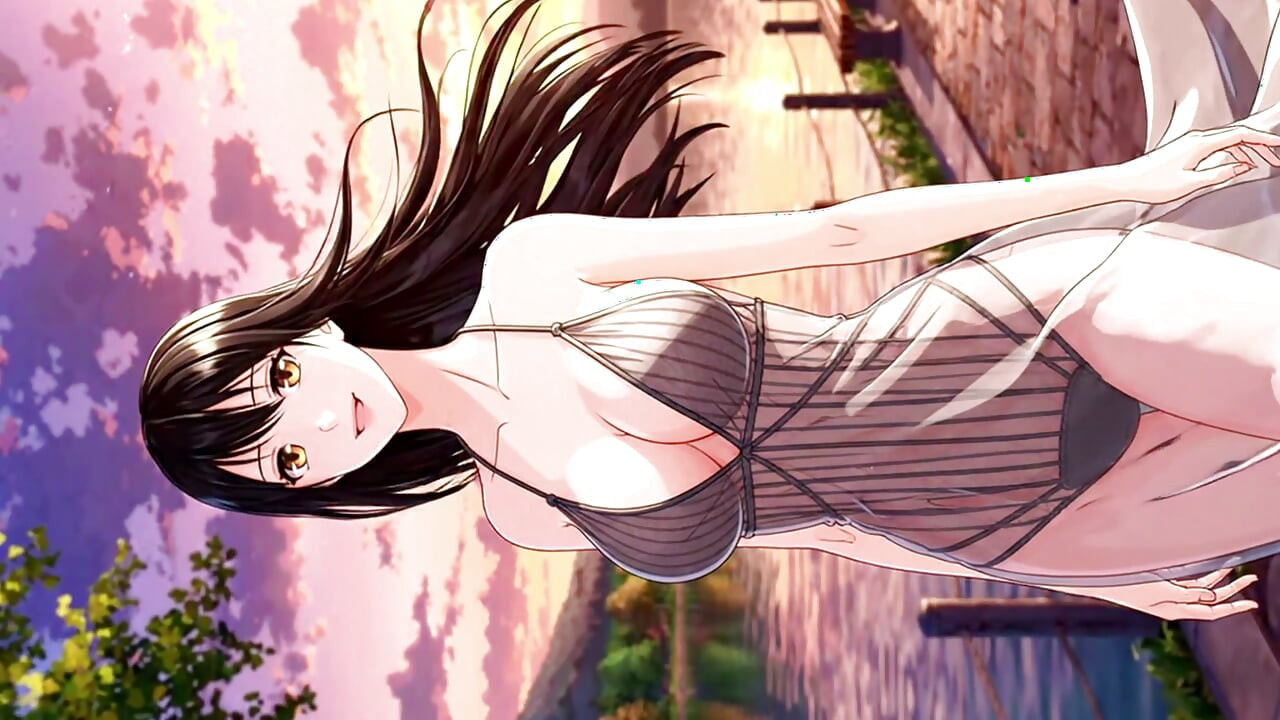 De glädjefyllda dagarna för vackra animeflickor: Sommarparadis 3D Anime AI-genererat