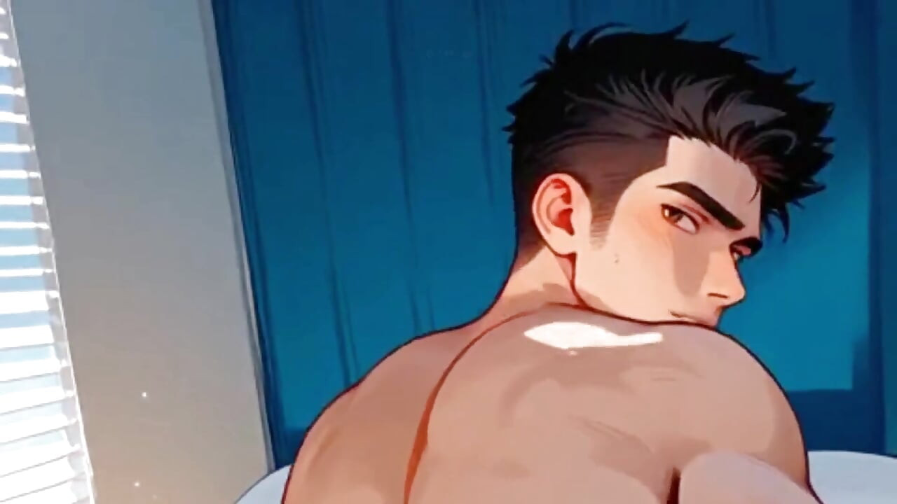 A Delicate, Cute Twink Felt Intense Pleasure While Getting His Tight, Sweet Little Ass Fucked. Yaoi Hentai Animation