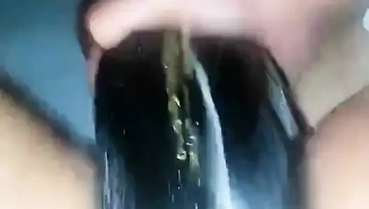 Großer schwarzer doppeldildo