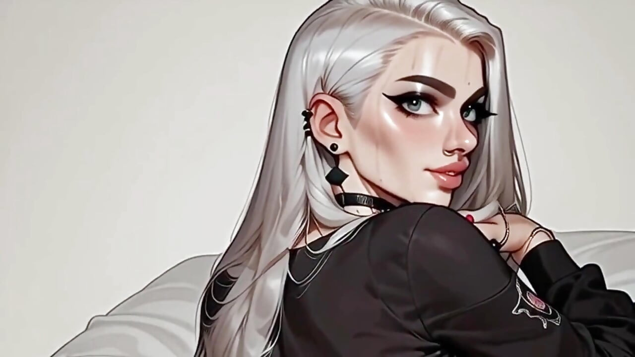 Futanari JOI. Banci Tgirls berpantat besar. Shemale Hentai Anime Futa.