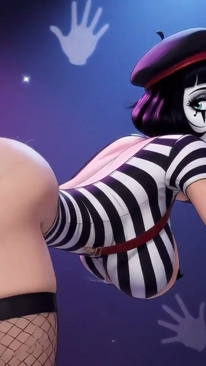 AI-Sexy Mime Tease | Clip 1