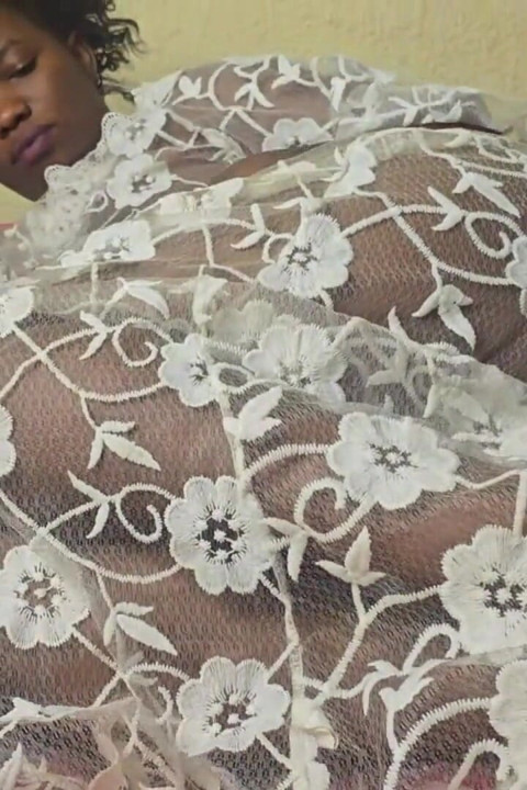 What a Nice and Round Ass She Masturbates Her Pussy Full of Water