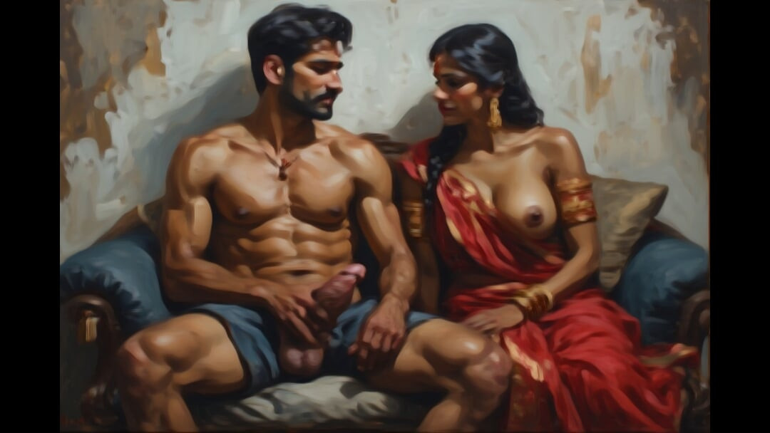 Indian boy fucks his cute stepsister and cums on her boobs