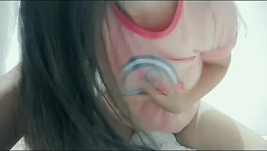 Sadece yaramaz bir öğrenci yastıkla sikişiyor derlemesi eğleniyor