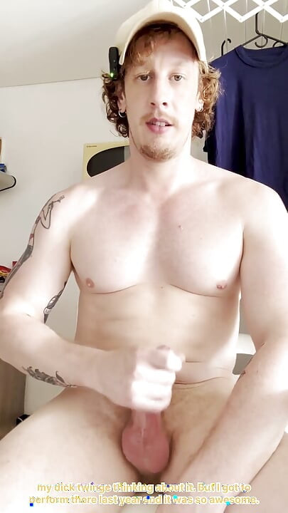 POV Thick Muscle Bro Jerks off with You While He Tells You About the Berlin Sex Party